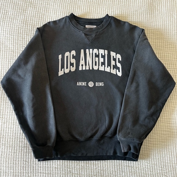 Anine Bing Ramona Los Angeles Sweatshirt / M - Picture 2 of 7